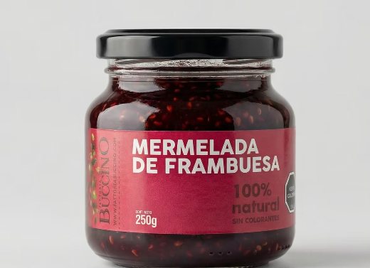 Mermelada frambuesa Buccino