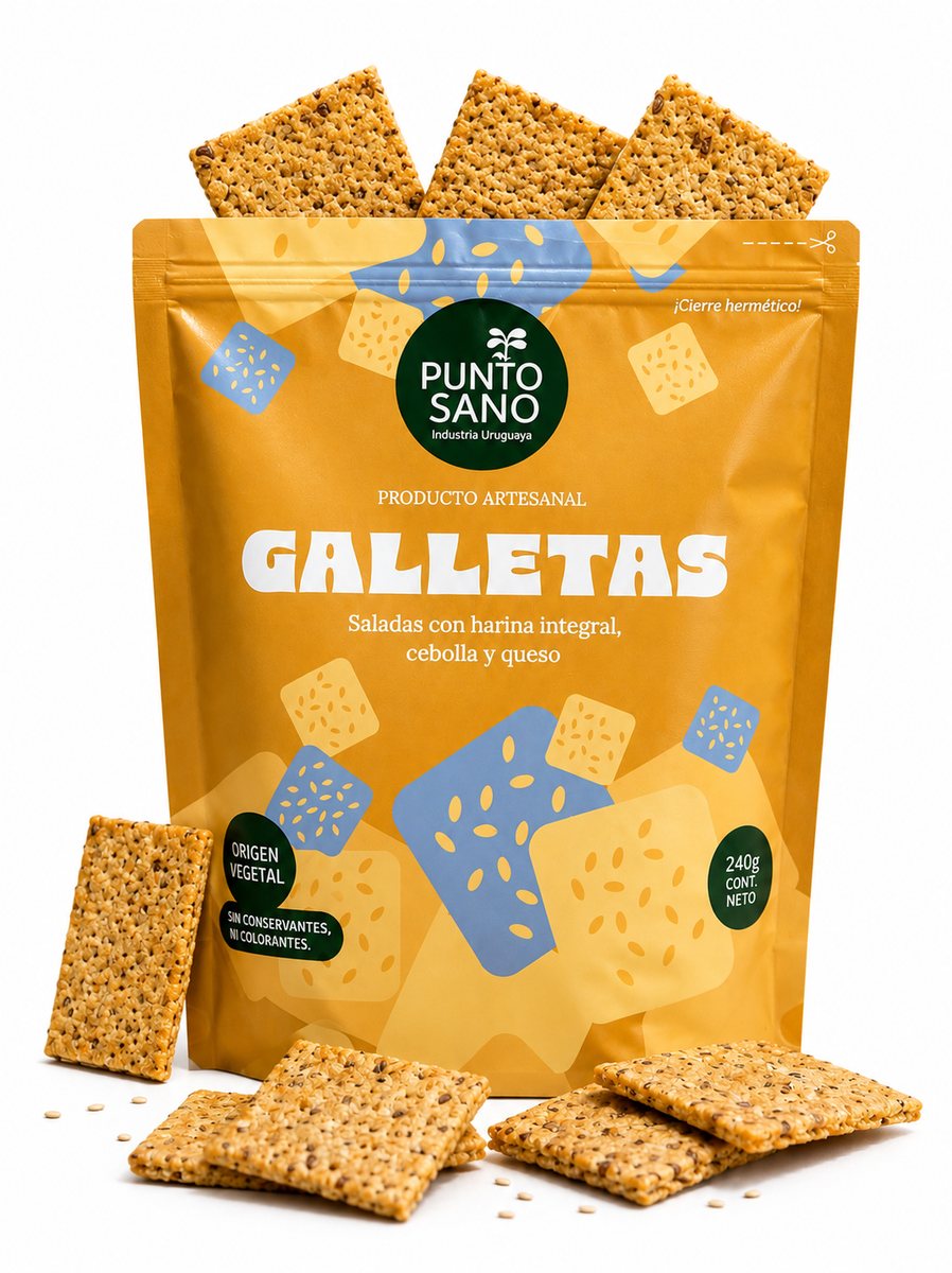 Galletas cebolla y queso