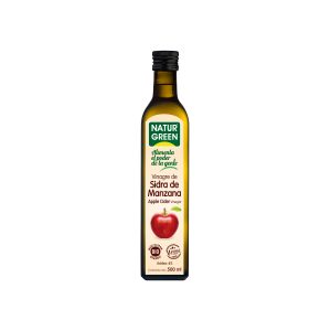 VINAGRE DE CIDRA DE MANZANA NATURGREEN 500ml.