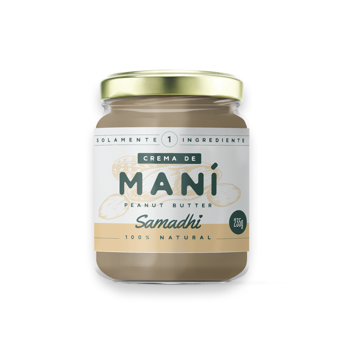 CREMA DE MANÍ SAMADHI