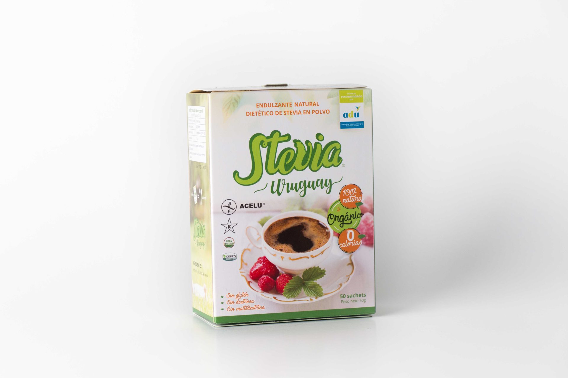 STEVIA URUGUAY 50 SOBRES ORGANICO - Imagen 2