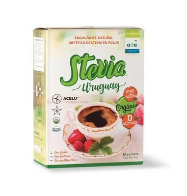STEVIA URUGUAY 50 SOBRES ORGANICO