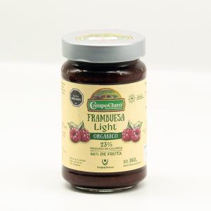 CAMPOCLARO MERMELADA LIGHT FRAMBUESA 360GR